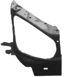 Siège de phare avant droit pour PEUGEOT 206 ph.2, 2003-2009, support Neuf