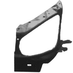 Siège de phare avant gauche pour PEUGEOT 206 ph.1, 1998-2003, support Neuf