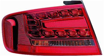 Feu arrière extérieur gauche pour AUDI A4 IV ph. 1 2007-2011, Modèle Berline et S4, à Led, Neuf