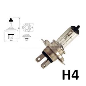 Ampoule phare projecteur  H4 - 12V - 60/55W - Neuve- Blister