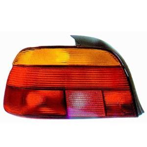 Feu arrière gauche pour BMW Serie 5 E39, 1995-2003, Rouge/Orange, Mod. 4 portes, Neuf