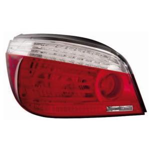 Feu arrière gauche pour BMW Serie 5 E60-E61 RY, 2007-2010, Mod. berline, Rouge-Blanc, Neuf