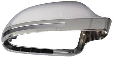 Coque rétroviseur droit pour AUDI A4 IV ph. 1 2007-2011, Chrome, Neuve