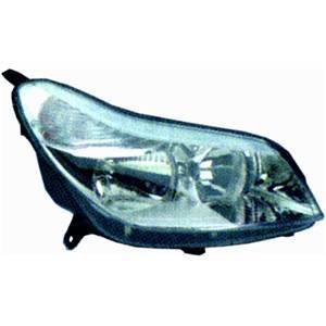 Phare Optique avant droit pour CITROËN C5 I phase 2, 2004-2008, H7+H1, Neuf