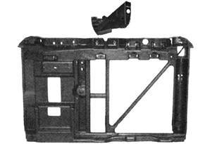 Masque Armature face avant pour CITROËN C2 phase 2, 2008-2010, buse ventilateur, Neuf