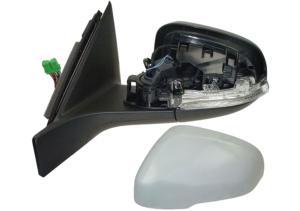 Rétroviseur gauche pour VOLVO V70 III phase 1 depuis 2012, sonde, dégivrant, feu clignotant à LED, Neuf à peindre