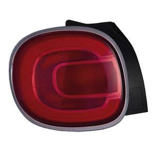 Feu arrière droit pour FIAT 500L phase 1, 2012-2017, led, Neuf