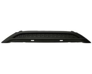 Grille de calandre centrale pour PEUGEOT 208 phase 1, 2012-2015, noire, pare chocs avant, Neuve