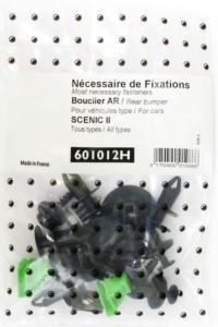 Kit de fixation assemblage Pare chocs arrière pour RENAULT SCENIC II phase 1- 2 2003 à 2009, Neuf