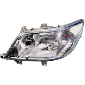 Phare Optique avant gauche pour MERCEDES SPRINTER I (W901-W905) 2000-2002, H7+H1+H1, électrique