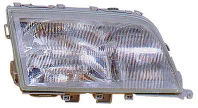 Phare Optique avant droit pour MERCEDES (W180-202) CLASSE C 1993-1997, H1+H1+H3, Neuf