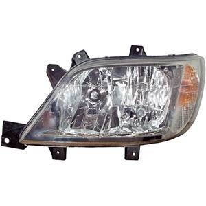 Phare Optique avant gauche pour MERCEDES SPRINTER I (W901-W905), 2002-2006, H7+H3, électrique, Neuf