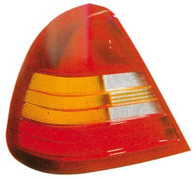 Cabochon Feu arrière gauche pour MERCEDES (W180-202) CLASSE C 1993-1997, orange, Neuf