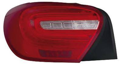 Feu arrière gauche pour MERCEDES (W176) CLASSE A 2012-2015, incolore rouge, Led, Neuf