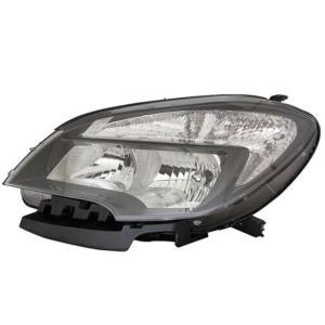 Phare optique avant gauche pour OPEL MOKKA I, 2013-2016, corps noir, H7, neuf