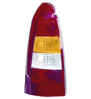 Feu arrière gauche pour OPEL ASTRA G 1998-2001, Rouge orange Incolore, Mod. S.W., Neuf