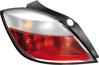 Feu arrière gauche pour OPEL ASTRA H 2004-2007, Rouge Incolore, Mod. 5 portes, Neuf