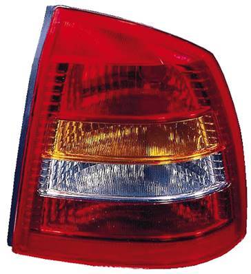 Feu arrière droit pour OPEL ASTRA G 2001-2004, Rouge fumé, Mod. Coupé / Sport / Cabrio, Neuf