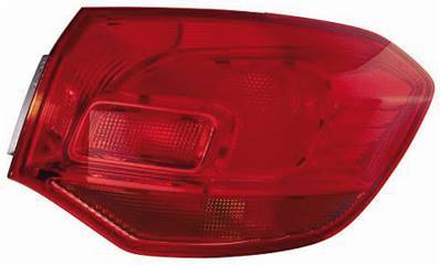 Feu arrière droit pour OPEL ASTRA J 2010-2012, Rouge, Extérieure, Mod. S.W., Neuf