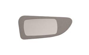 Miroir Glace rétroviseur gauche pour OPEL MOVANO I phase 2, 2003-2010, verre inférieur, à coller, Neuf