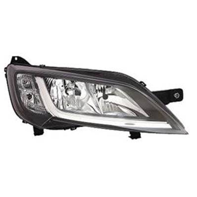 Phare Optique avant droit pour PEUGEOT BOXER Camping-Car II ph. 2 depuis 2014 >, H7+H7,