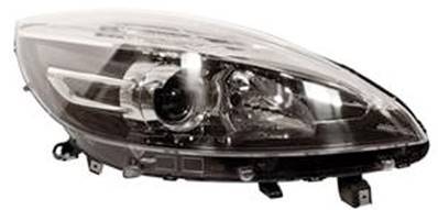 Phare Optique avant droit pour RENAULT SCENIC/X-MOD 2012-2013, H7+H7, Neuf