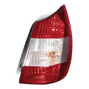 Feu arrière droit pour RENAULT SCENIC II phase 1, 2003-2006, (rouge/blanc), Neuf