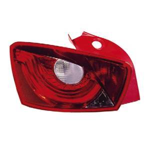 Feu arrière gauche pour SEAT IBIZA IV phase 1, 2008-2012, rouge, (5 portes), Neuf