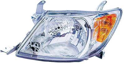 Phare Optique avant gauche pour TOYOTA HILUX PICK UP 2006-2008, H4, Neuf