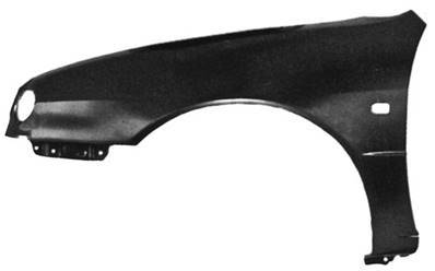 Aile avant gauche pour TOYOTA COROLLA 1997-2000, avec trou, Neuf à peindre
