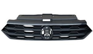 Calandre radiateur avant pour VOLKSWAGEN T-ROC depuis 2017, Noire avec moulure chromée, Neuve