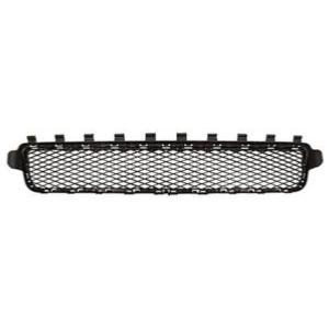 Grille centrale inférieure de pare chocs pour VOLKSWAGEN TOUAREG I ph. 1 2002-2006, Noire, Neuve