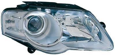 Phare Optique avant droit pour VOLKSWAGEN PASSAT B6 2005-2010, H7+H7, vers. Valeo, Neuf