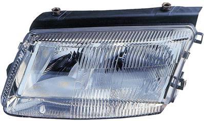 Phare Optique avant gauche pour VOLKSWAGEN PASSAT B5 ph. 1 1996-2000, H1+H7, sans antibrouillard