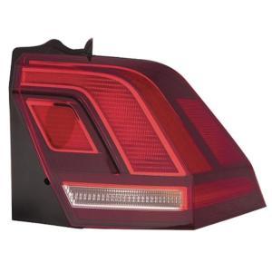 Feu arrière droit rouge pour VOLKSWAGEN TIGUAN II phase 1, 2016-2020, extérieur, à LED, neuf