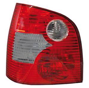 Feu arrière gauche pour VOLKSWAGEN POLO IV phase 1, 2001-2005, rouge fumé, Neuf