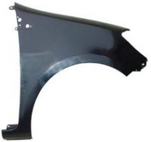 Aile avant droite pour RENAULT CLIO 3 phase 1 de 2005 à 2009 (jantes 15/185), Neuf à peindre