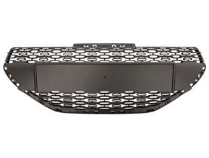 Grille de calandre centrale pour PEUGEOT 208 phase 1, 2012-2015 Active noire pare chocs avant, Neuve